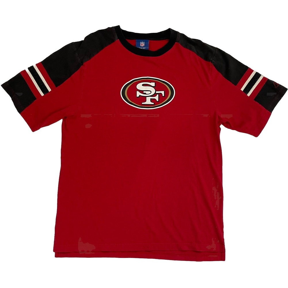San Francisco 49ers‎ Men's Reebok NFL Team Apparel Size Large Shirt 100% Cotton